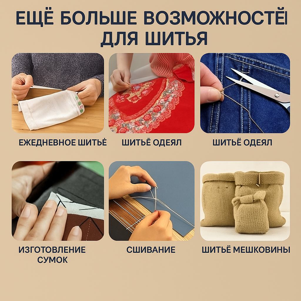 Удобный набор швейных принадлежностей